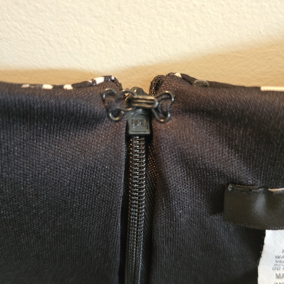 MSK Black and White Sparkle Dress 12 - Picture 4 of 7